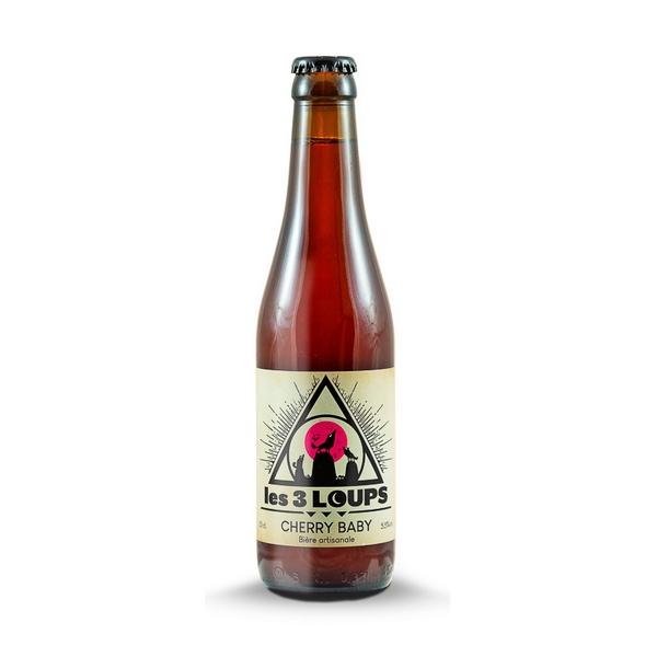 Bière Les 3 Loups Cherry Baby