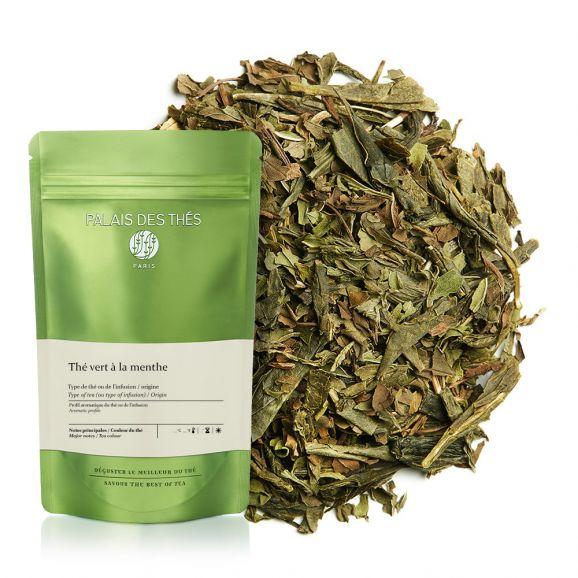 Thé vert à la menthe