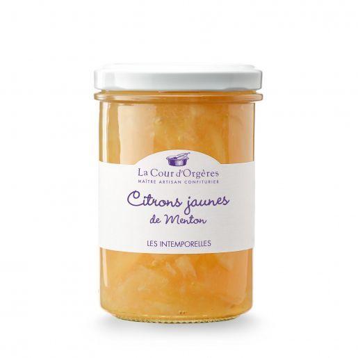 Confiture de citrons jaunes