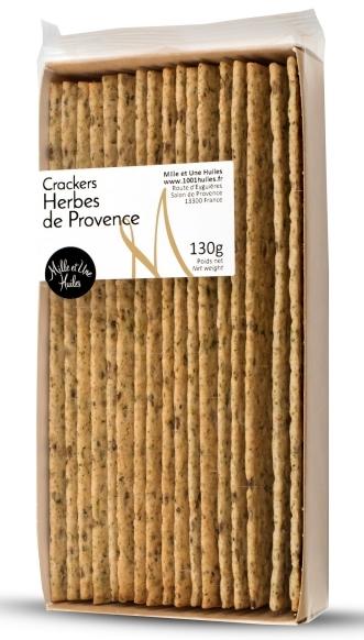 Crackers aux herbes de Provence