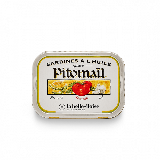 Sardines sauce pitomaïl