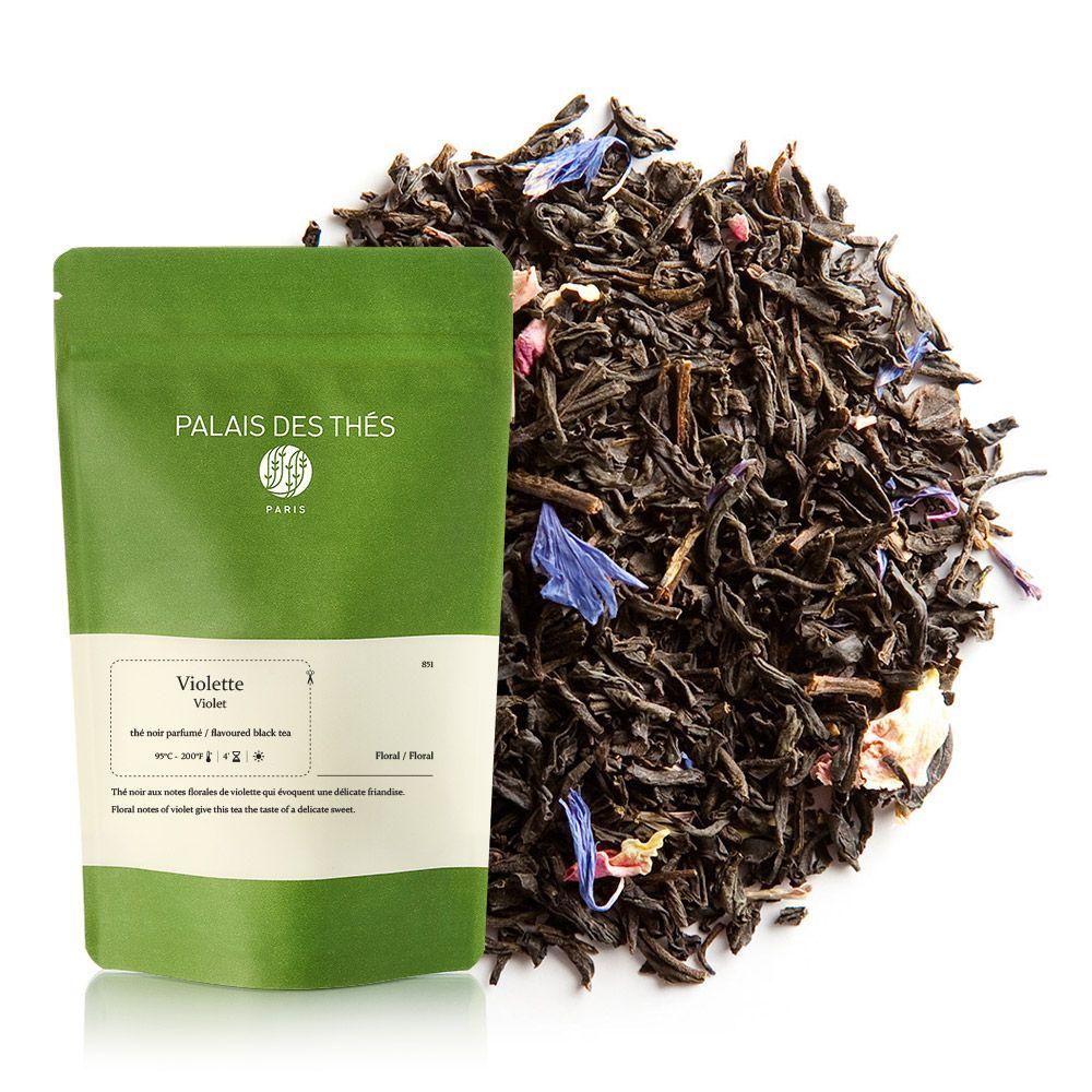 Thé noir violette