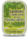 Sardines à l‘huile d‘olive et aux pouvres verts