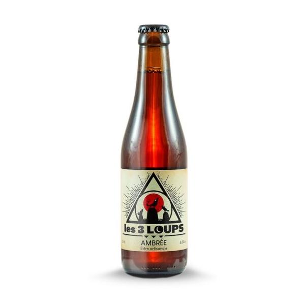Bière Les 3 Loups ambrée