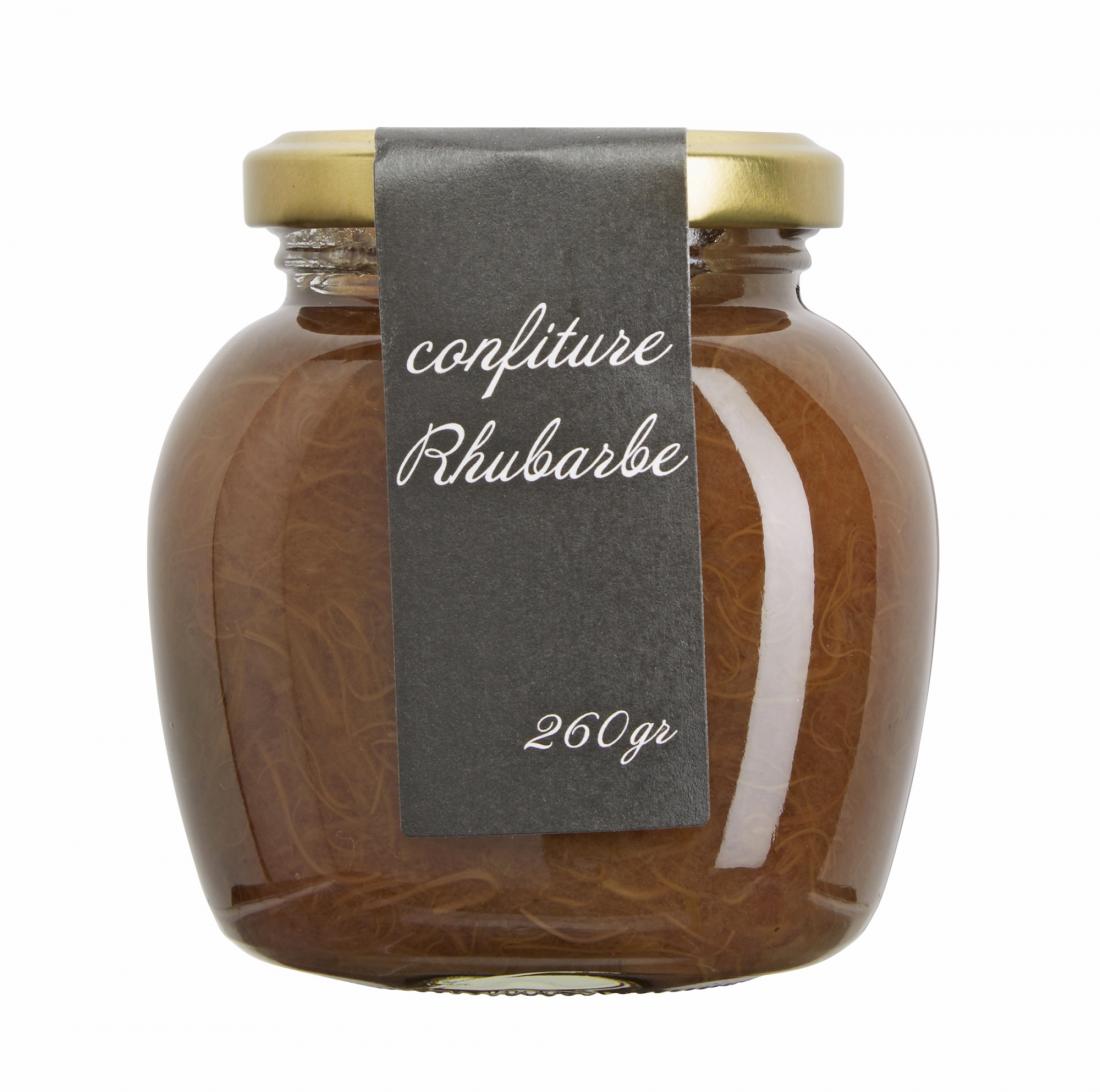 Confiture rhubarbe