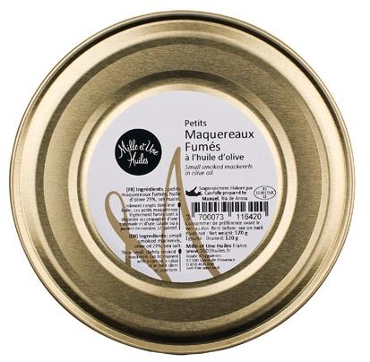 Petits maquereaux fumés