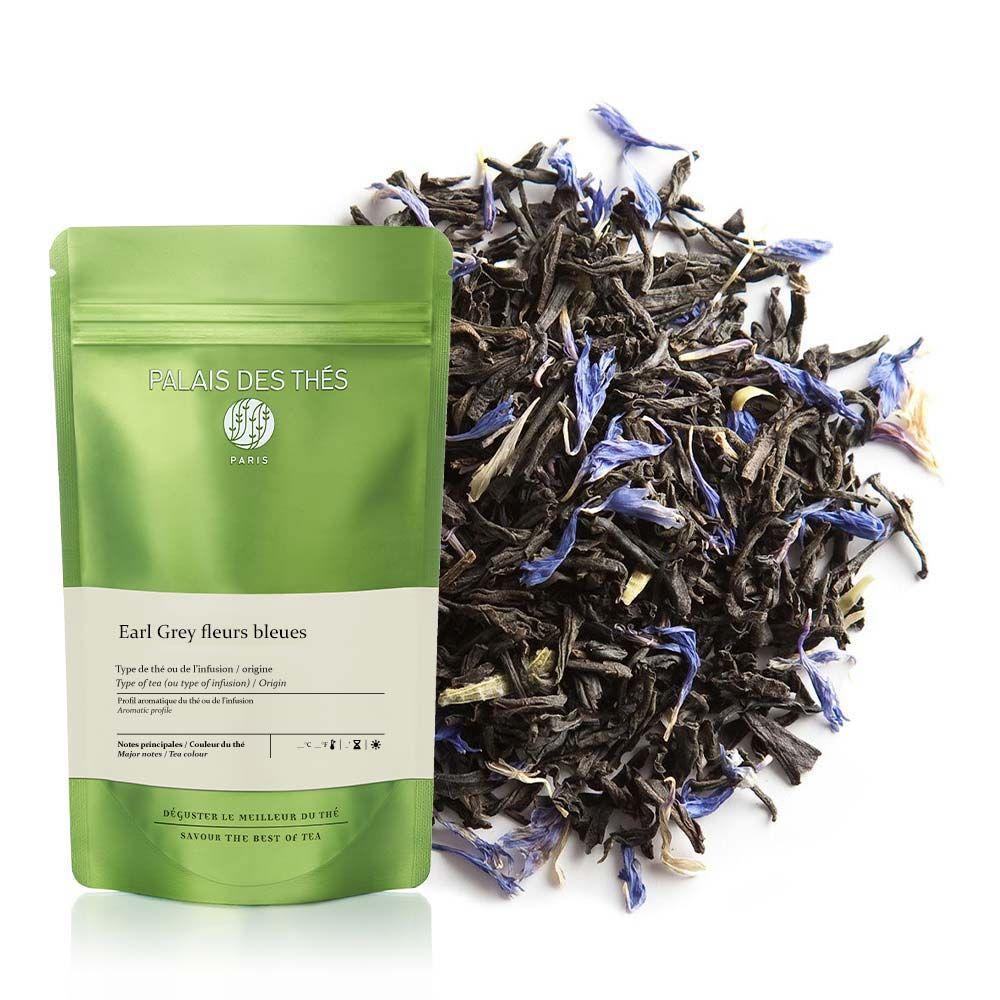 Thé Earl Grey fleurs bleues