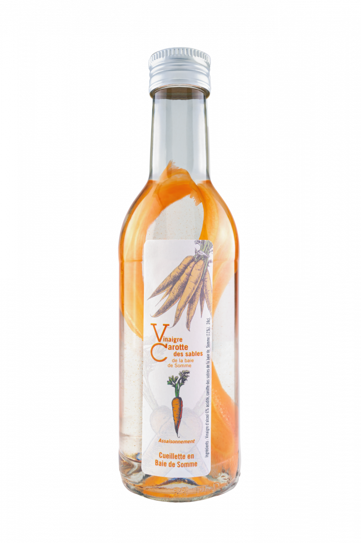 Vinaigre carotte des sables de la baie de Somme