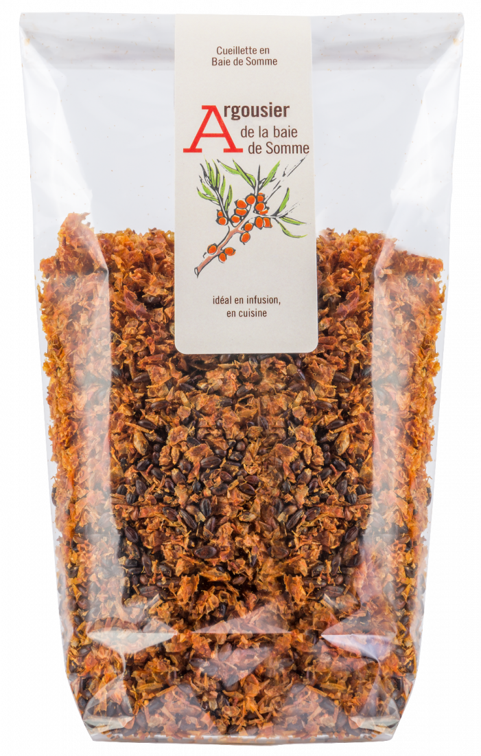 Baie d'argousier séchées
