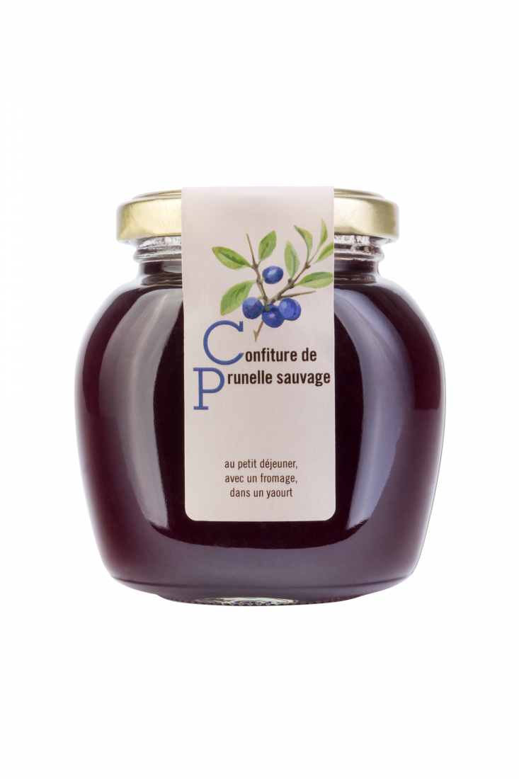Confiture de prunelle sauvage