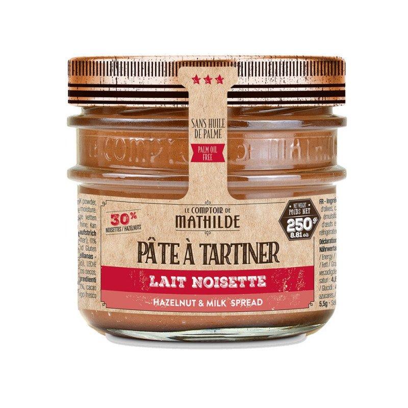 Pâte à tartiner chocolat au lait et noisette