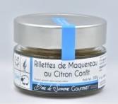 Rillettes de maquereaux au citron confit
