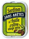 Sardines à l‘huile d‘olive vierge extra (sans arêtes)